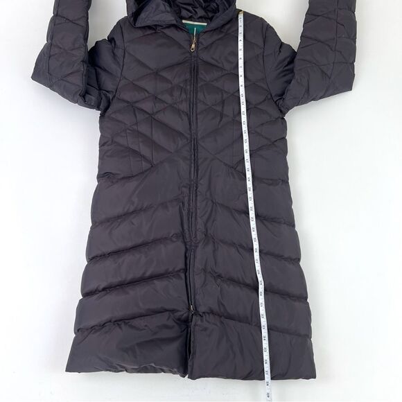 Larry Levine Quilted Puffer Down Long Coat Hooded Jacket - Picture 9 of 11